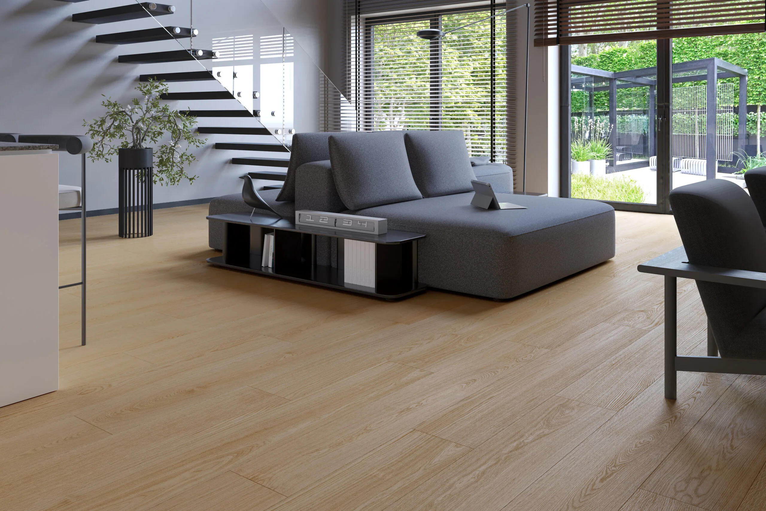 Vinyl flooring Cream Oak