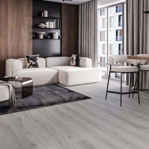 Vinyl flooring White Oak