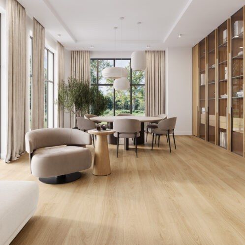 Vinyl flooring Vanilla Oak
